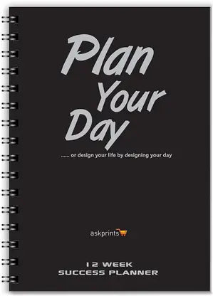 Daily Planner and Organizer, To Do List, Affirmation and Gratitude Journal- A5, 90 GSM, 160 Pages, Plan for 80 Days.