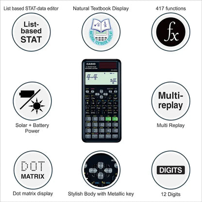 CASIO FX-991ES Plus-2nd Edition Scientific Scientific Calculator